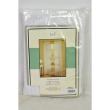 Load image into Gallery viewer, Voile Sheer Windows Curtain Panel 108&quot; White
