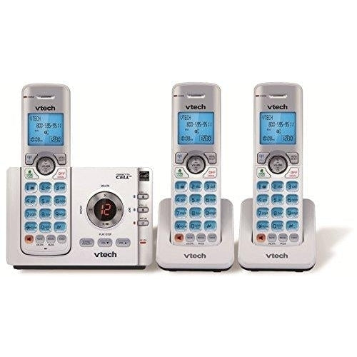 Vtech DS6722-3 Cordless Phone with 3 Handset and Answering System
