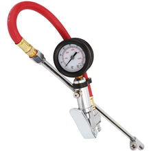 Load image into Gallery viewer, WYNNsky W54-004C Tire Pressure Gauge With Rubber Hose 12&quot;
