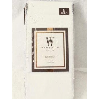 Wamsutta 400 Thread Count Euro Sham White