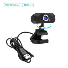 Load image into Gallery viewer, Webcam with Microphone (HD - 1080p) USB
