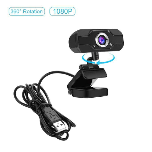 Webcam with Microphone (HD - 1080p) USB