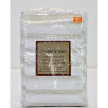 Load image into Gallery viewer, Westgate Dover Sheer One Rod Pocket Window Curtain Panel 95&quot; Natural-Liquidation Store
