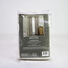 Load image into Gallery viewer, Weston Grommet Curtain Panel Taupe 95&quot;L
