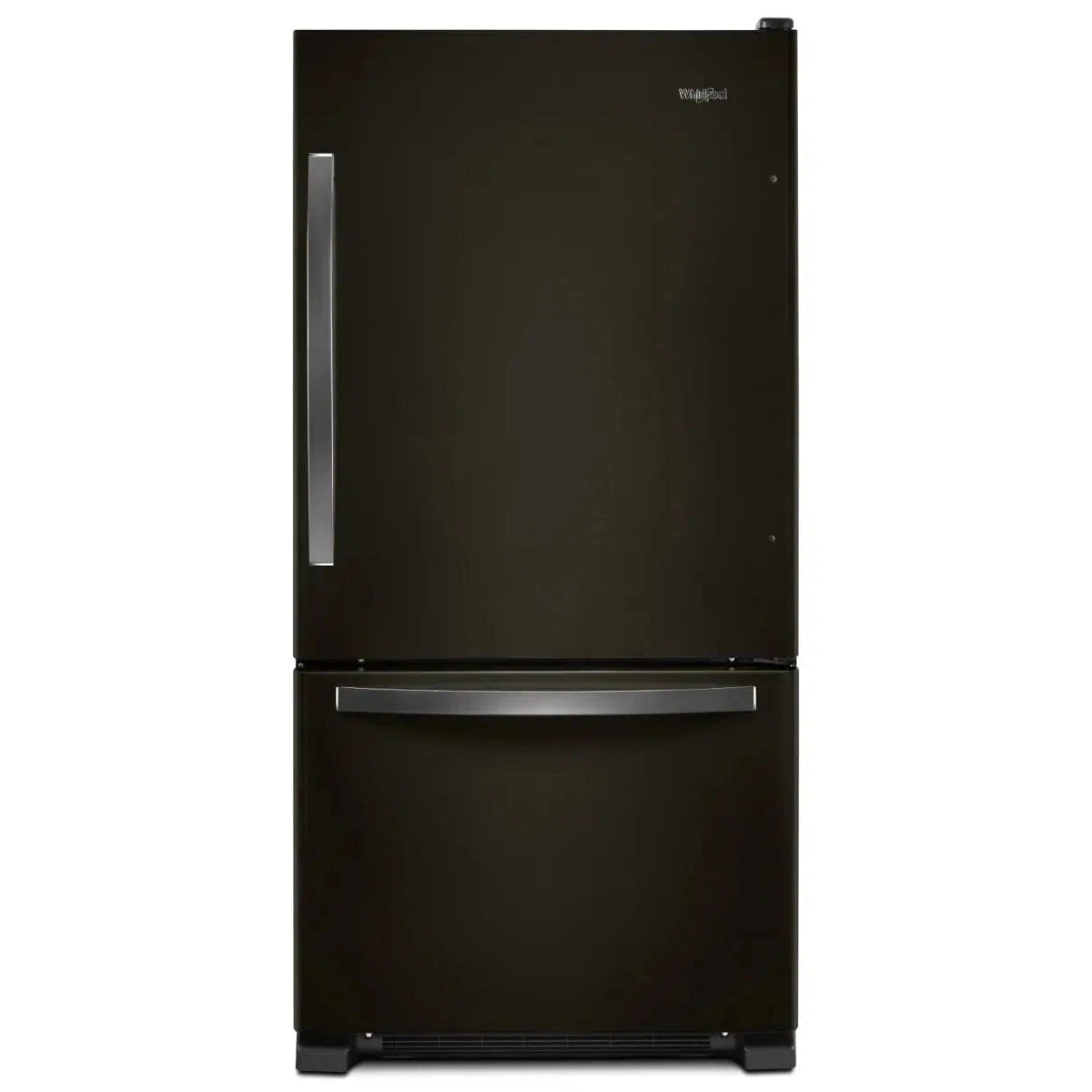 Whirlpool 22.07 cu. ft. Bottom Mount Refrigerator Black Stainless WRB3 ...