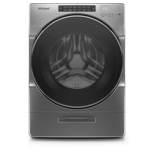 Whirlpool 5.2 cu. ft. Closet-Depth Front Load Washer Chrome Shadow WFW6620HC SN CB2300393