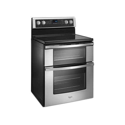 Whirlpool 6.7 Cu. Ft. Electric Double Oven Range Convection YWGE745C0FS SN DA4111310