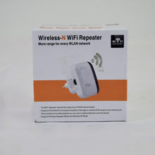 Load image into Gallery viewer, Wireless-N White WiFi Repeater
