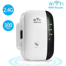 Load image into Gallery viewer, Wireless-N White WiFi Repeater
