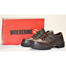 Load image into Gallery viewer, Wolverine Marquette Briar Safety Shoe Ladies Brown 9M
