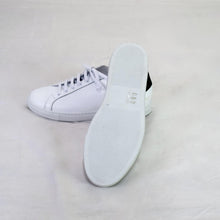 Load image into Gallery viewer, Woman by COMMON PROJECTS Retro Low Leather Sneakers White/Black 10
