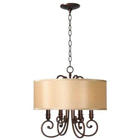 World Imports Rue Maison 4-Lights Chandelier