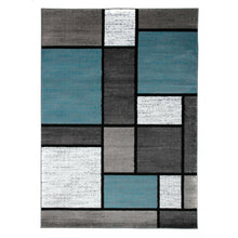 Load image into Gallery viewer, World Rug Gallery Alpine Collection Blue/Grey 3&#39;3&quot; x 5&#39; Area Rug
