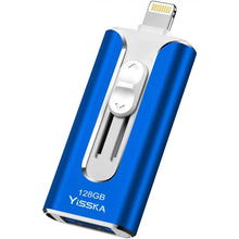 Load image into Gallery viewer, Yisska USB Flash Drive for iPhone 128GB
