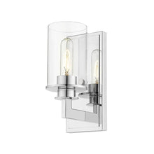 Load image into Gallery viewer, Z-Lite Savannah Wall Sconce Chrome
