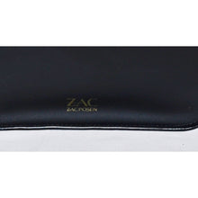 Load image into Gallery viewer, Zac Posen Black Leather Purse w/ Calf Hair
